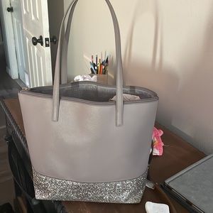 Kate Spade Greta Court Glitter Tote Handbag